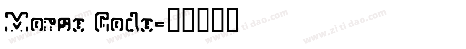 Morse Code字体转换